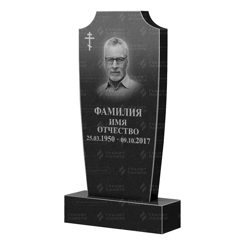 Памятники из гранита вертикальные в Екатеринбурге | Гранитный памятник ФГ-010