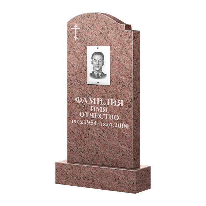 Гранитные памятники в Екатеринбурге | Памятник из гранита Розалия Pink ФГЦ-25