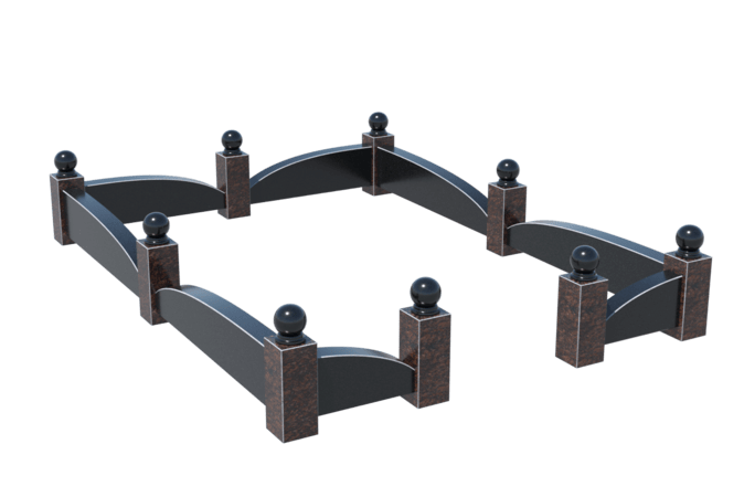 Цоколи на могилу в Екатеринбурге | Цоколь на могилу №0044