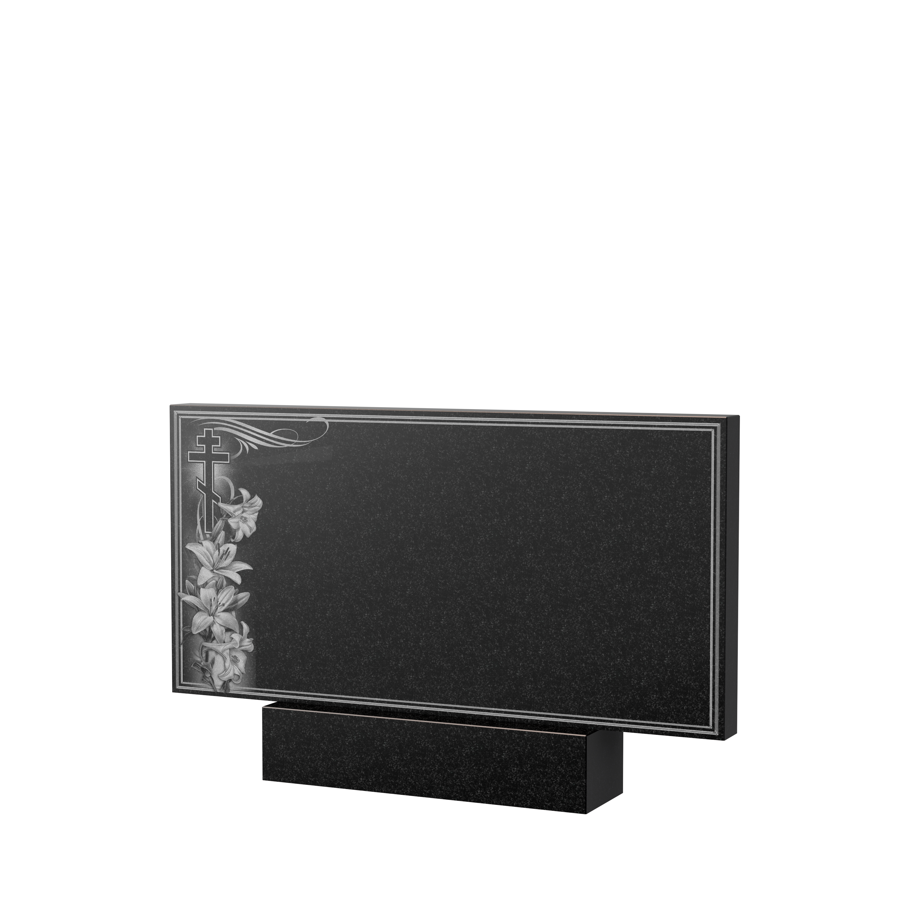 Художественное оформление памятника в Екатеринбурге | Художественное оформление на гранитную стелу, рисунок ГХО-003