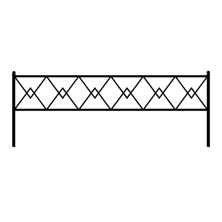 Кованые изделия в Екатеринбурге | Кованая оградка ОГ.002