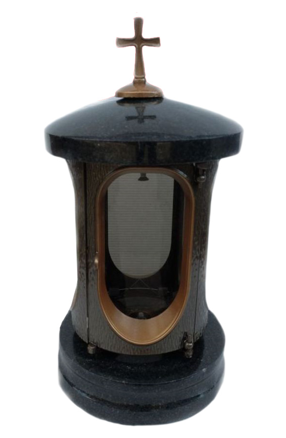 Лампадки из камня на могилу в Екатеринбурге | Лампадка из гранита Габбро