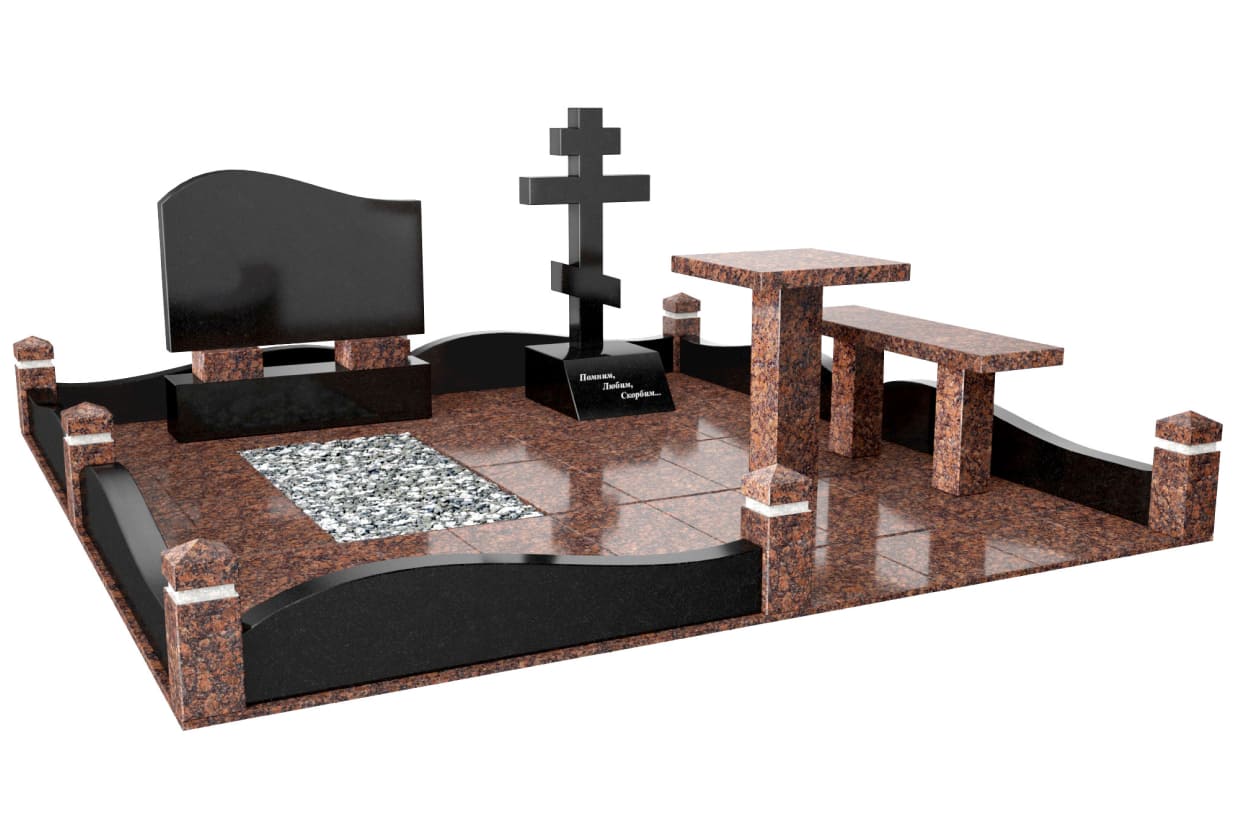 Одинарные мемориальные комплексы в Екатеринбурге | Мемориальный комплекс №25