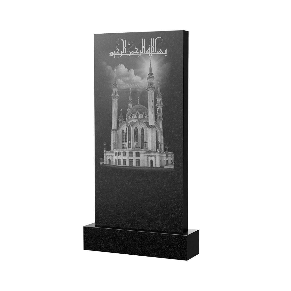 Художественное оформление памятника в Екатеринбурге | Художественное оформление на гранитную стелу, рисунок ВХО-047