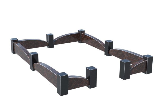 Цоколи на могилу в Екатеринбурге | Цоколь на могилу №0042