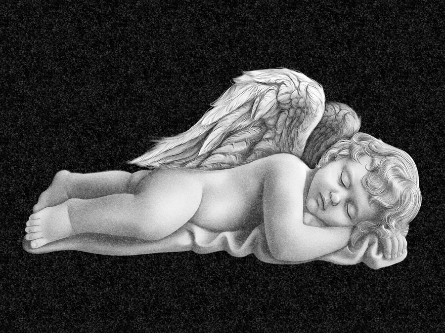 Рисунки | Рисунок на гранитную стелу, РГ-008