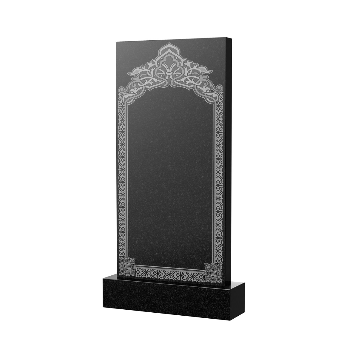 Художественное оформление памятника в Екатеринбурге | Художественное оформление на гранитную стелу, рисунок ВХО-044