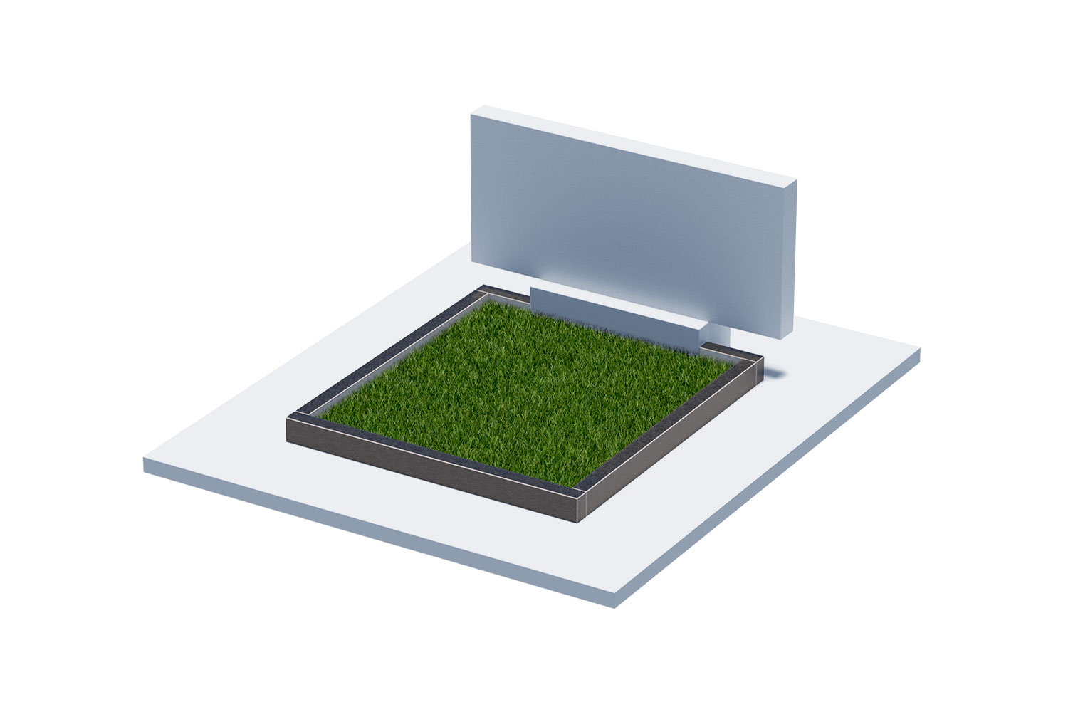 Цветники и надгробные плиты в Екатеринбурге | Цветник Общий