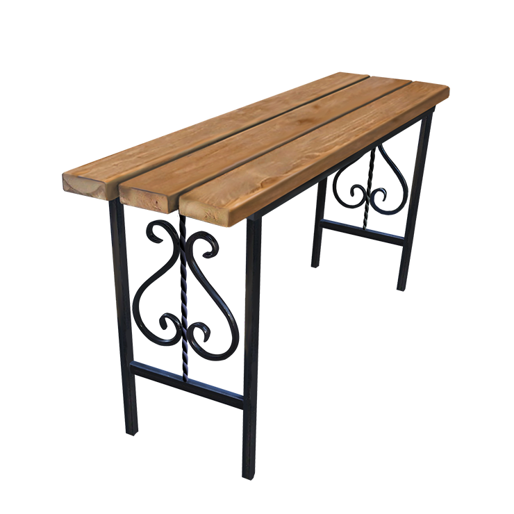 Кованые изделия в Екатеринбурге | Кованая скамейка СТ.003