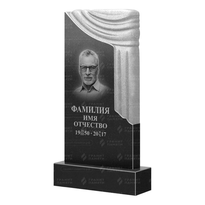 Памятники из гранита резные в Екатеринбурге | Гранитный памятник ФГ-121