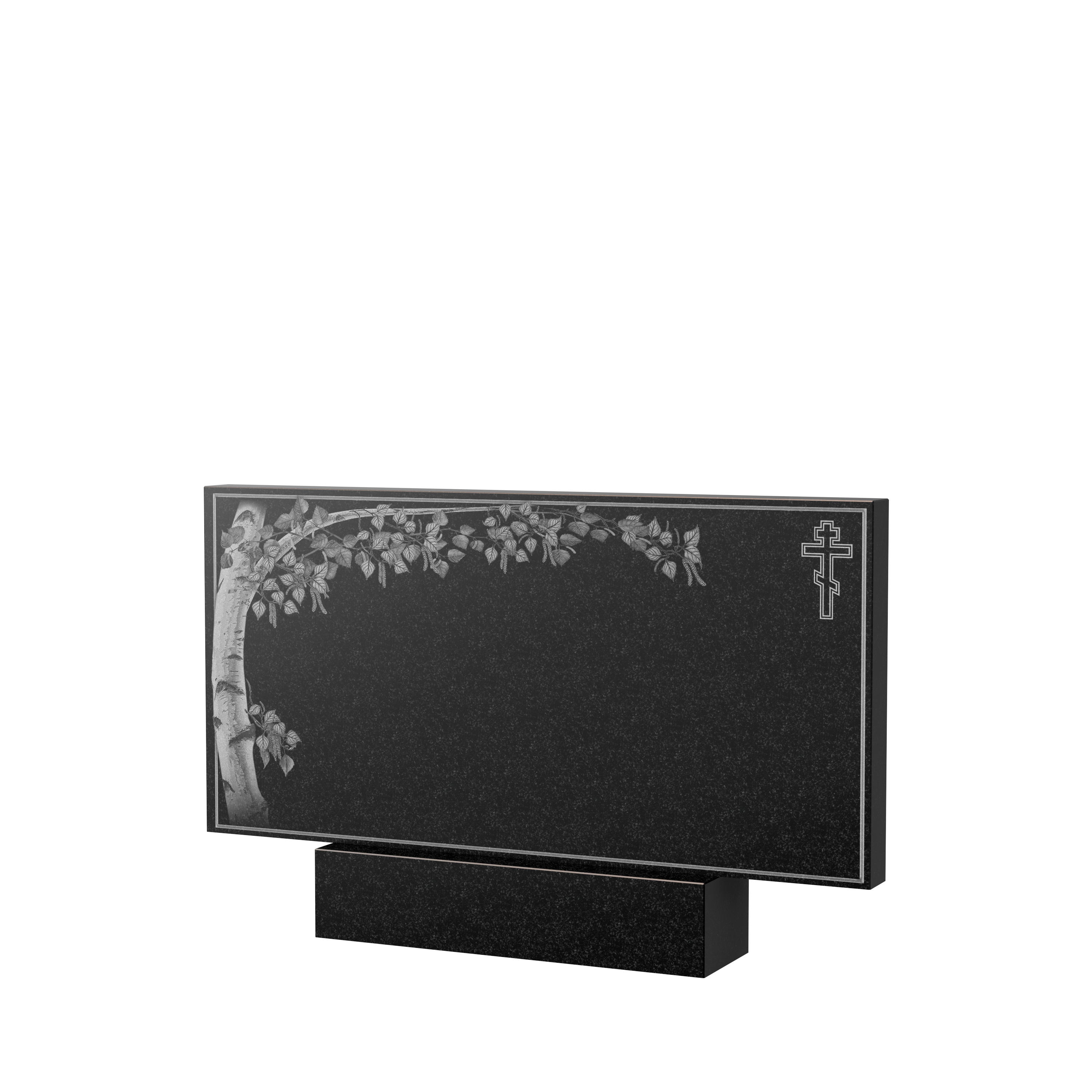 Художественное оформление памятника в Екатеринбурге | Художественное оформление на гранитную стелу, рисунок ГХО-005