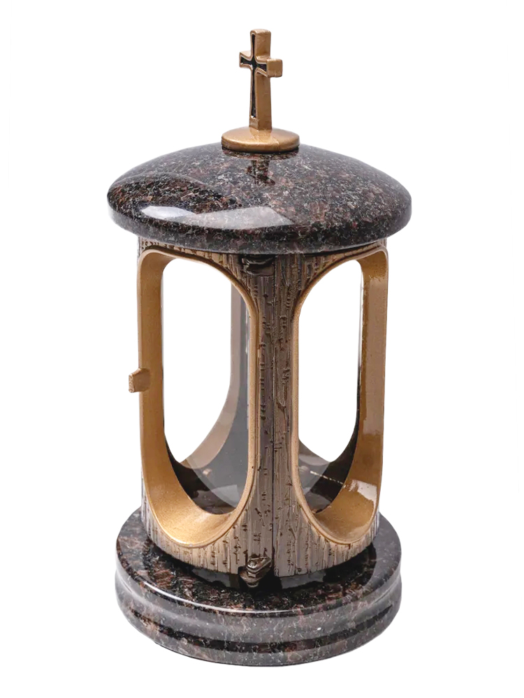 Лампадки из камня на могилу в Екатеринбурге | Лампадка из Дымовского гранита