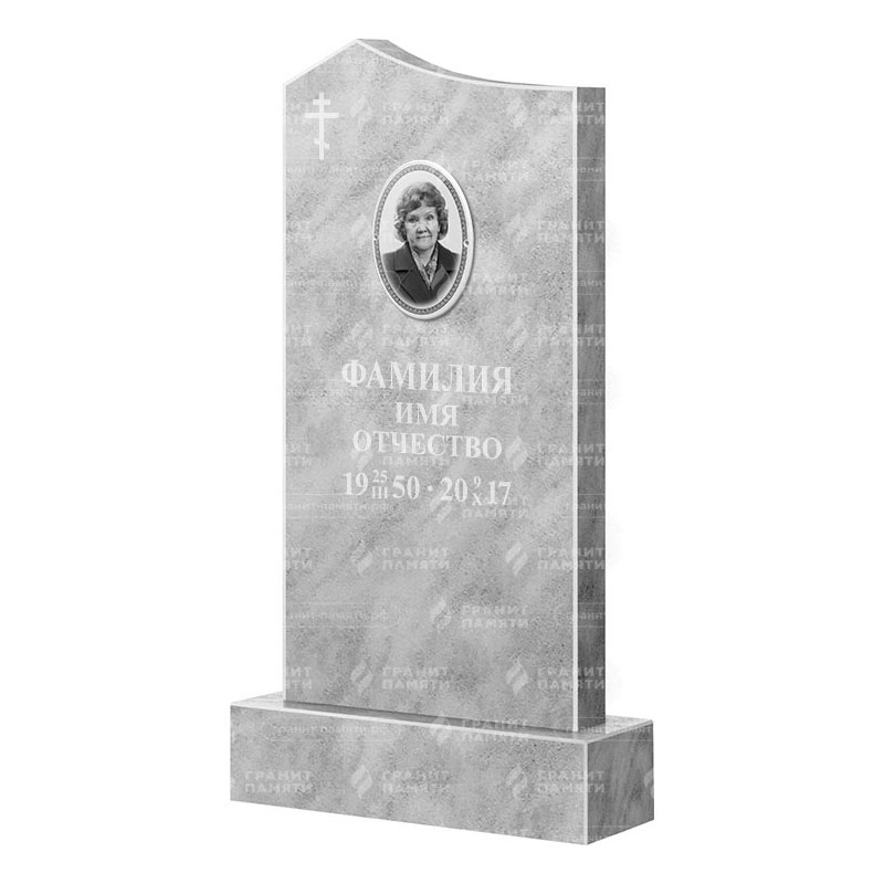 Бюджетные памятники в Екатеринбурге | Мраморный памятник ФМ-008