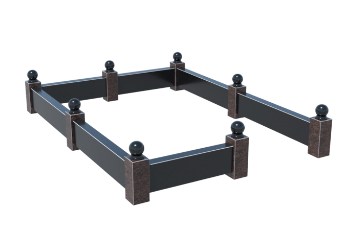 Цоколи на могилу в Екатеринбурге | Цоколь на могилу №0035