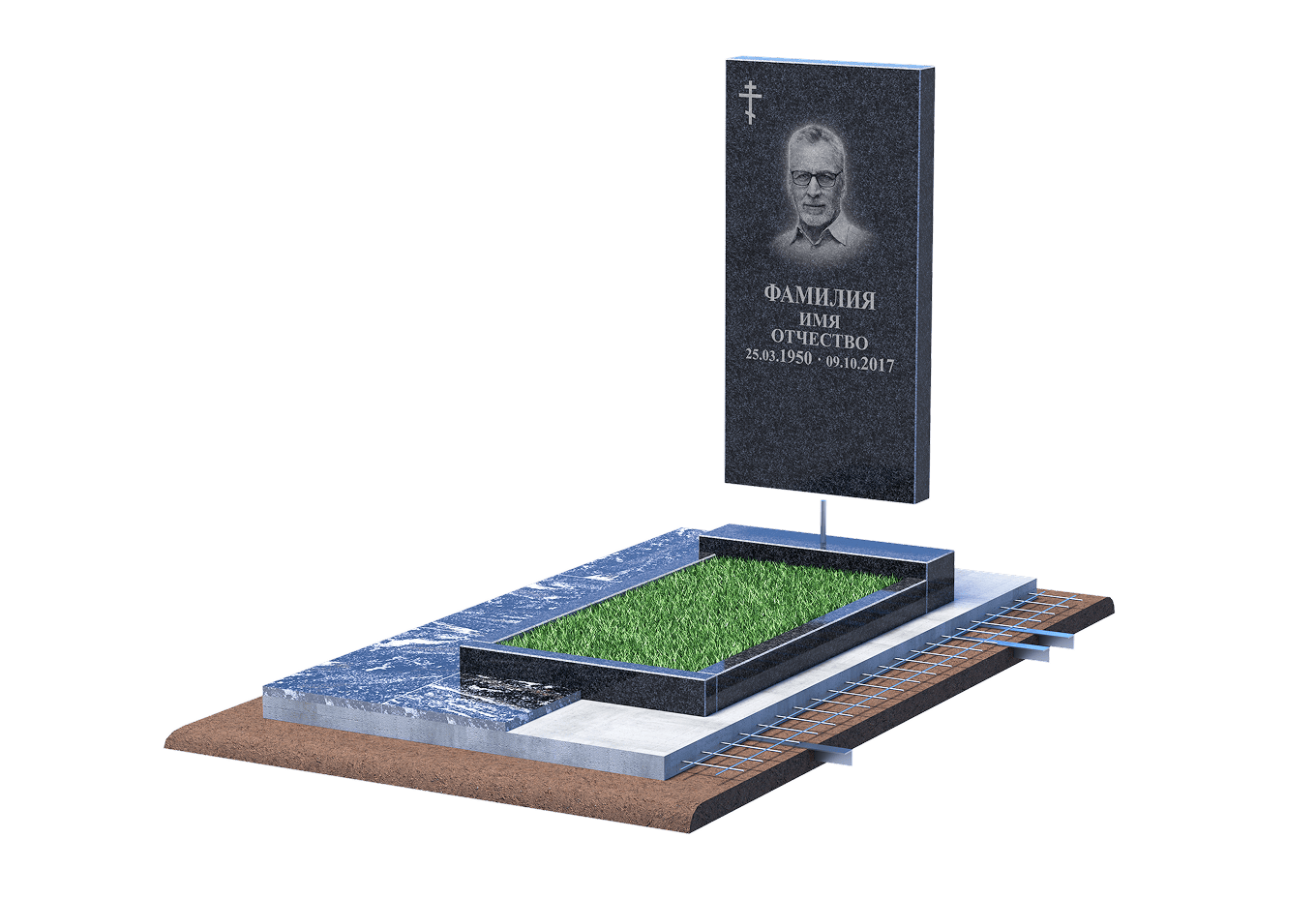 Установка памятника в Екатеринбурге