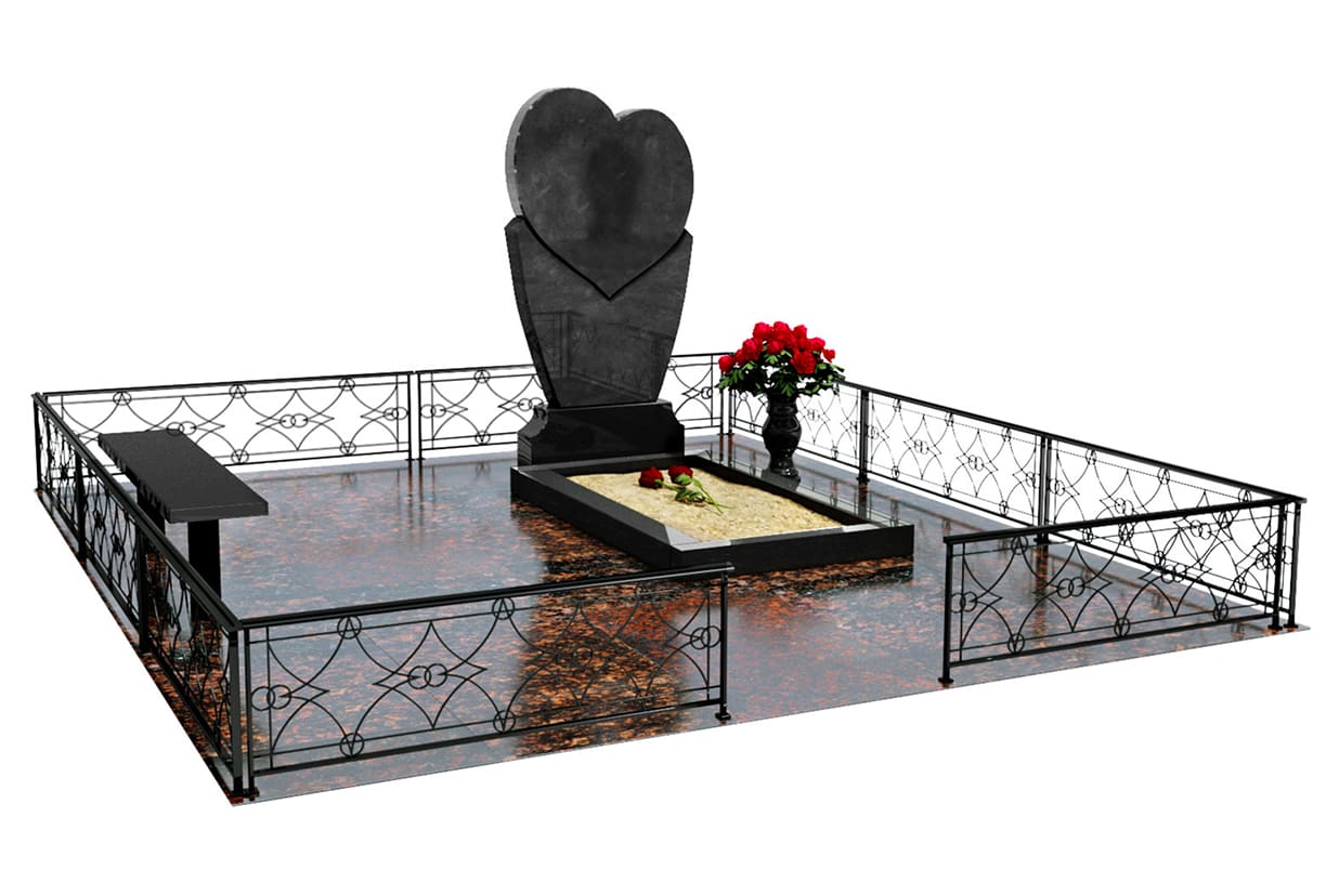 Одинарные мемориальные комплексы в Екатеринбурге | Мемориальный комплекс №2