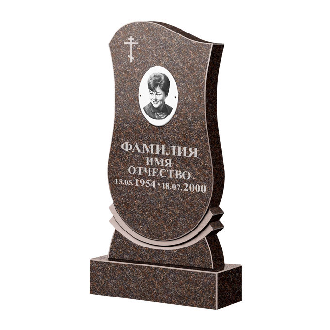 Гранитные памятники в Екатеринбурге | Памятник из гранита Карел Brown ФГЦ-056