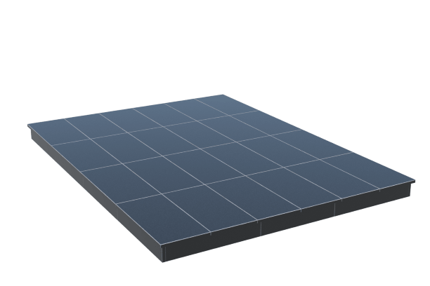 Площадки на могилу в Екатеринбурге | Площадка с вертикальной (10 см) облицовкой гранитом Габбро