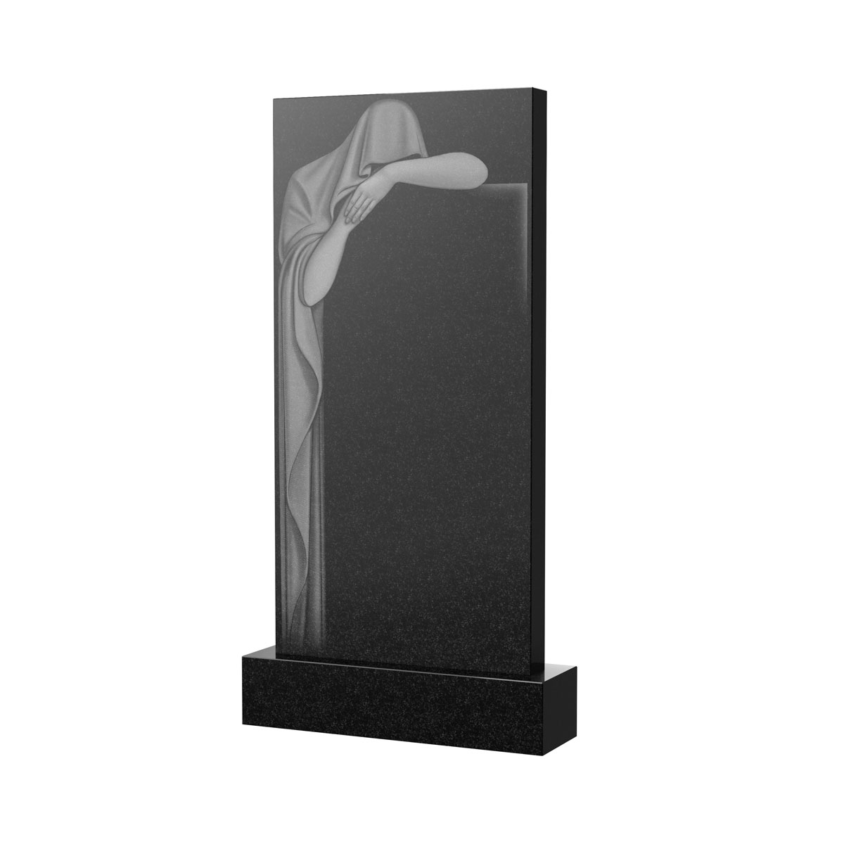 Художественное оформление памятника в Екатеринбурге | Художественное оформление на гранитную стелу, рисунок ВХО-036