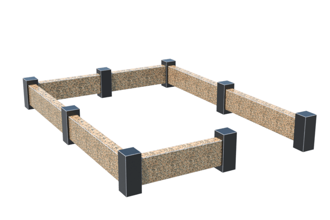 Цоколи на могилу в Екатеринбурге | Цоколь на могилу №0037