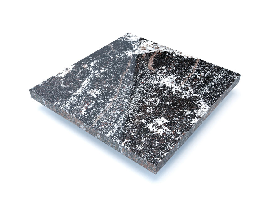 Плитка для облицовки памятников в Екатеринбурге | Гранитная плитка «Амфиболит»