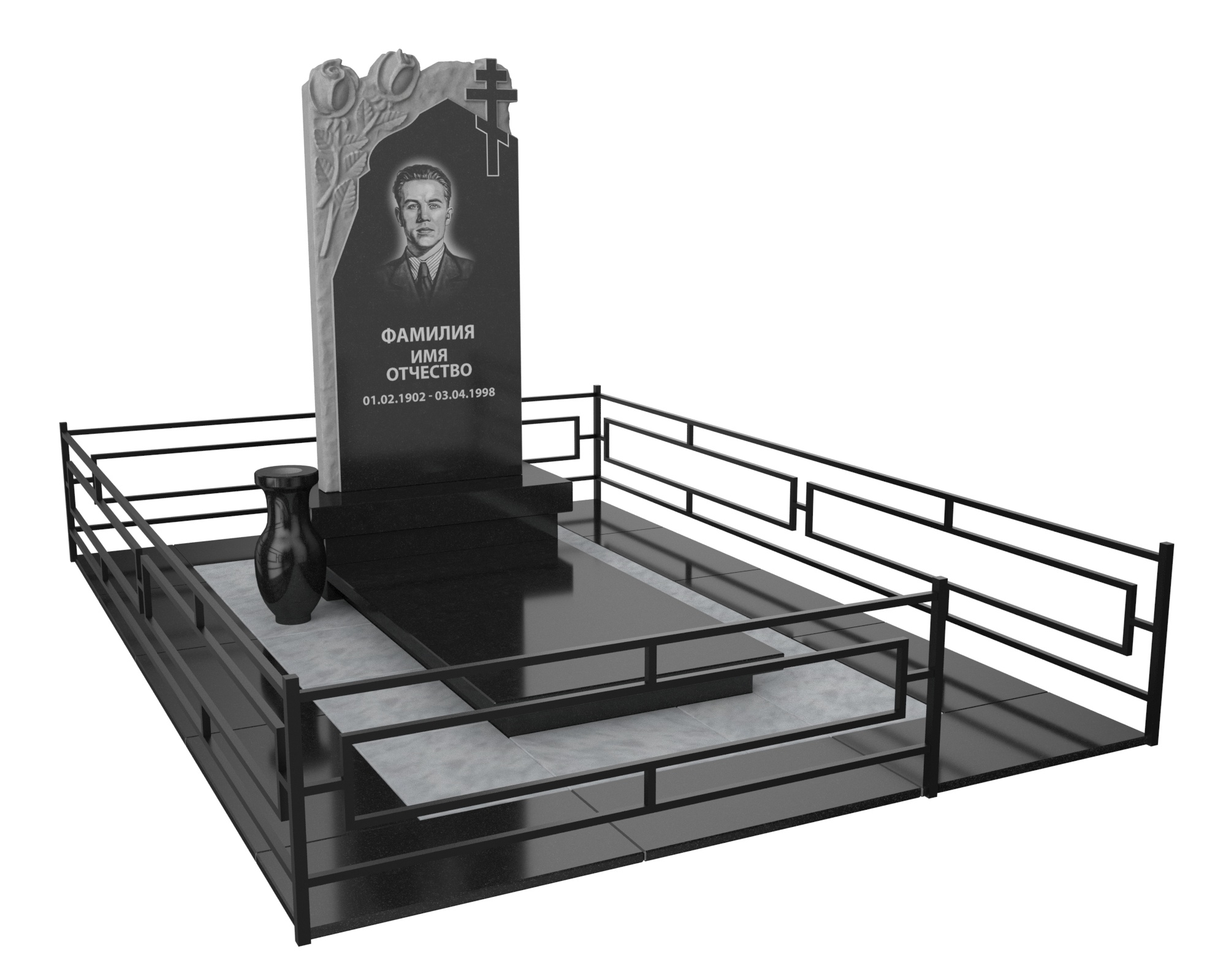 Одинарные мемориальные комплексы в Екатеринбурге | Мемориальный комплекс №28