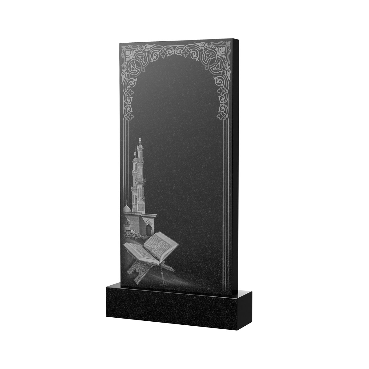 Художественное оформление памятника в Екатеринбурге | Художественное оформление на гранитную стелу, рисунок ВХО-039