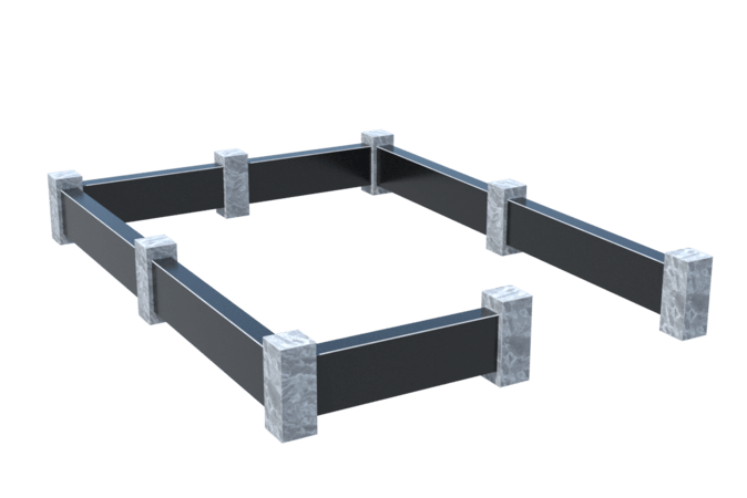 Цоколи на могилу в Екатеринбурге | Цоколь на могилу №0032