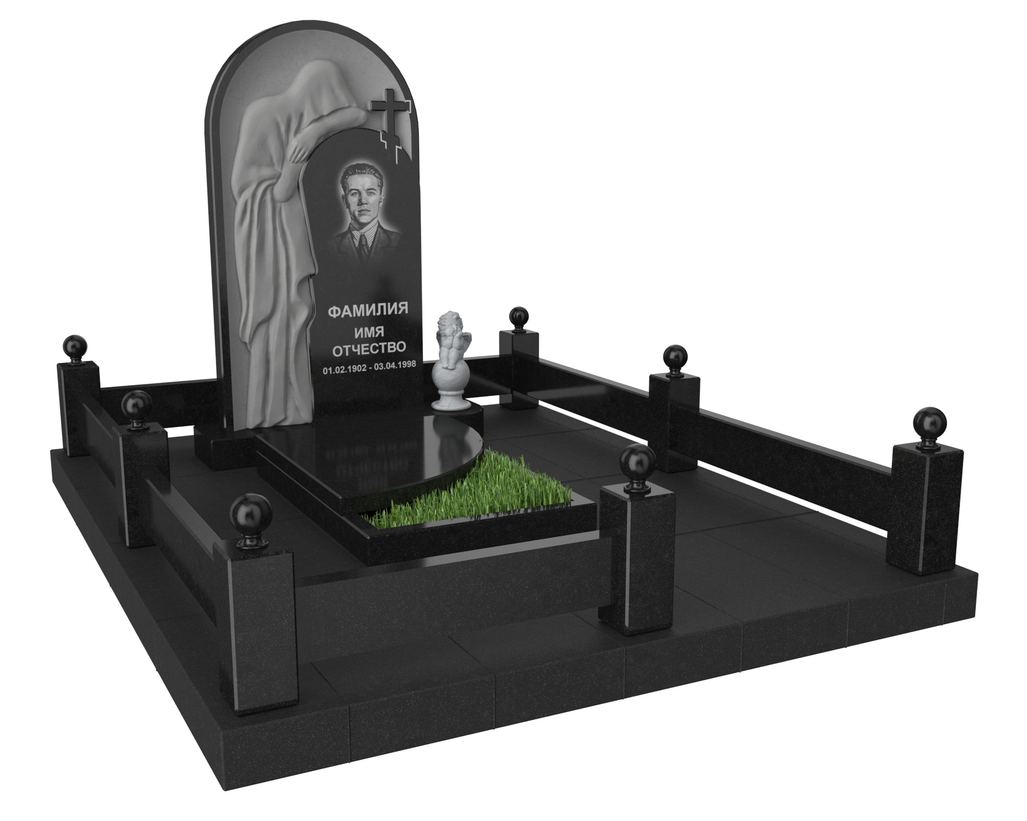 Одинарные мемориальные комплексы в Екатеринбурге | Мемориальный комплекс №27