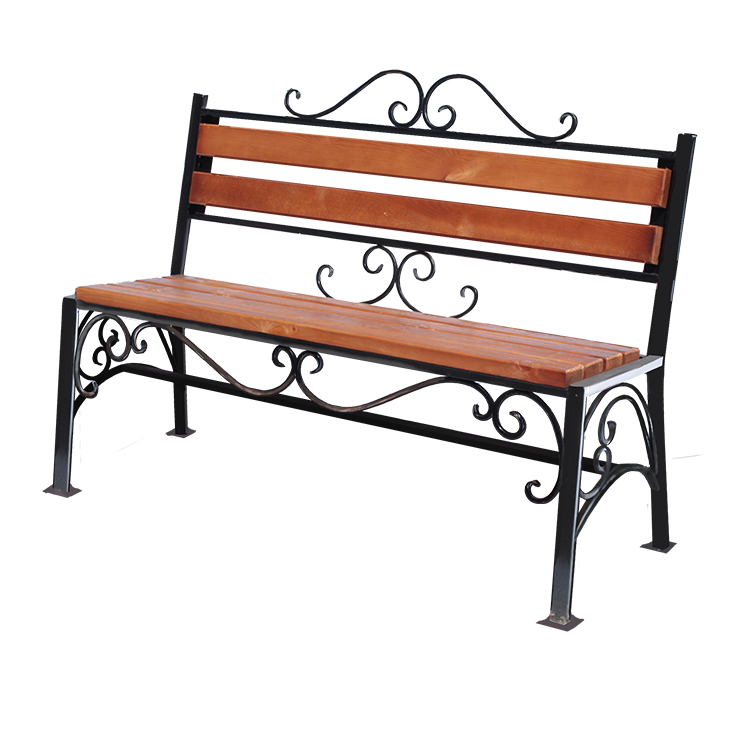 Кованые изделия в Екатеринбурге | Кованая скамейка СТ.006