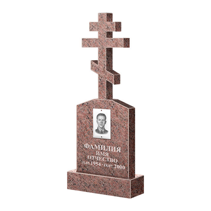 Гранитные памятники в Екатеринбурге | Памятник из гранита Розалия Pink ФГЦ-099