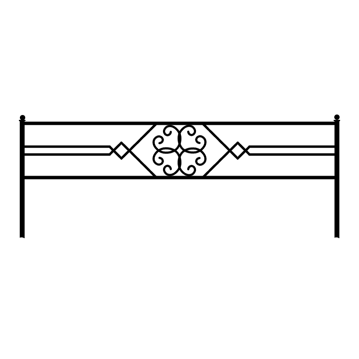 Кованые изделия в Екатеринбурге | Кованая оградка ОГ.003