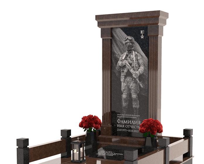 Памятники из гранита военным в Екатеринбурге